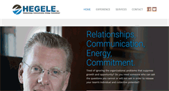 Desktop Screenshot of hegele.com